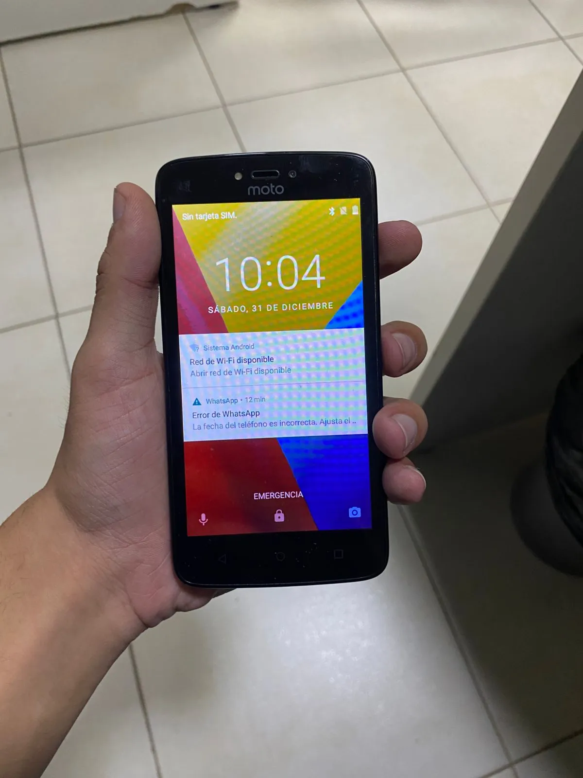 Motorola g5 — vista 1