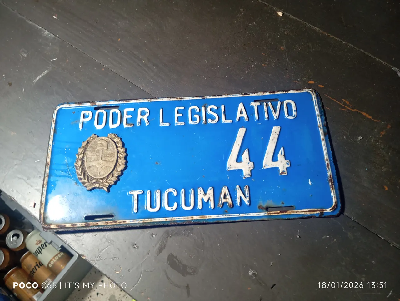Patente antigua única y rara de ver — vista 1