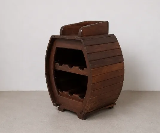 Botellero / Rack para Vinos Estilo Barril de madera — vista 2