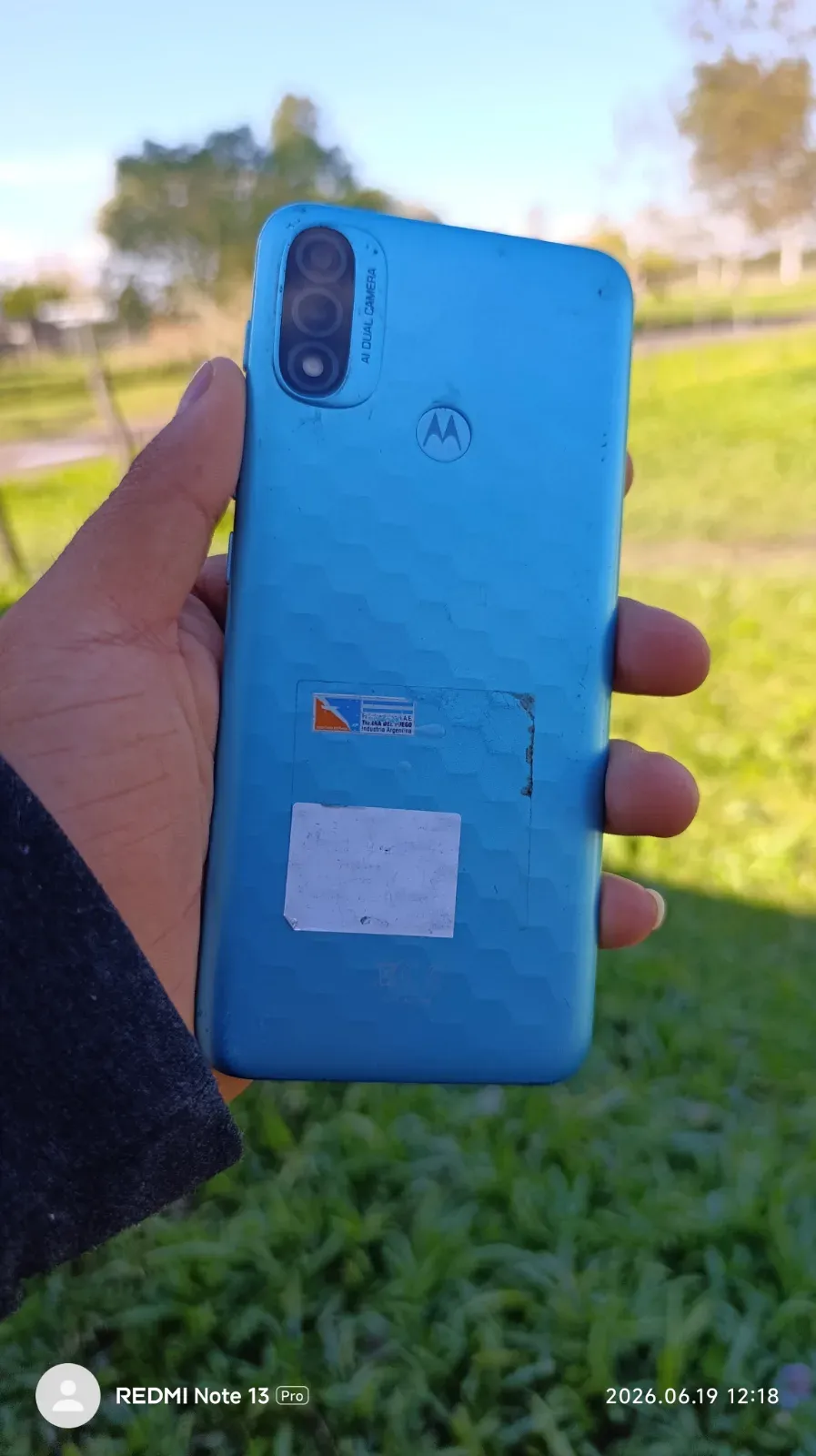 Motorola E20 — vista 2