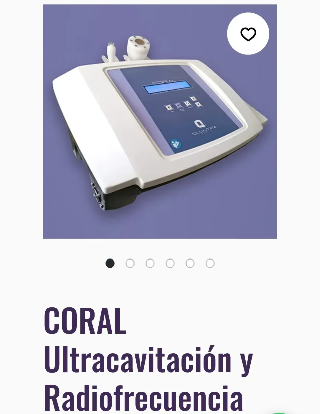 Ultracavitador con radiofrecuencia — vista 2