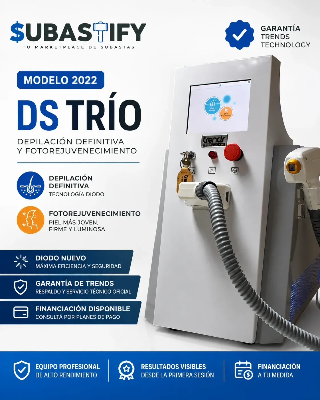 Laser Diodo TRIO de Trends Technology — vista 1