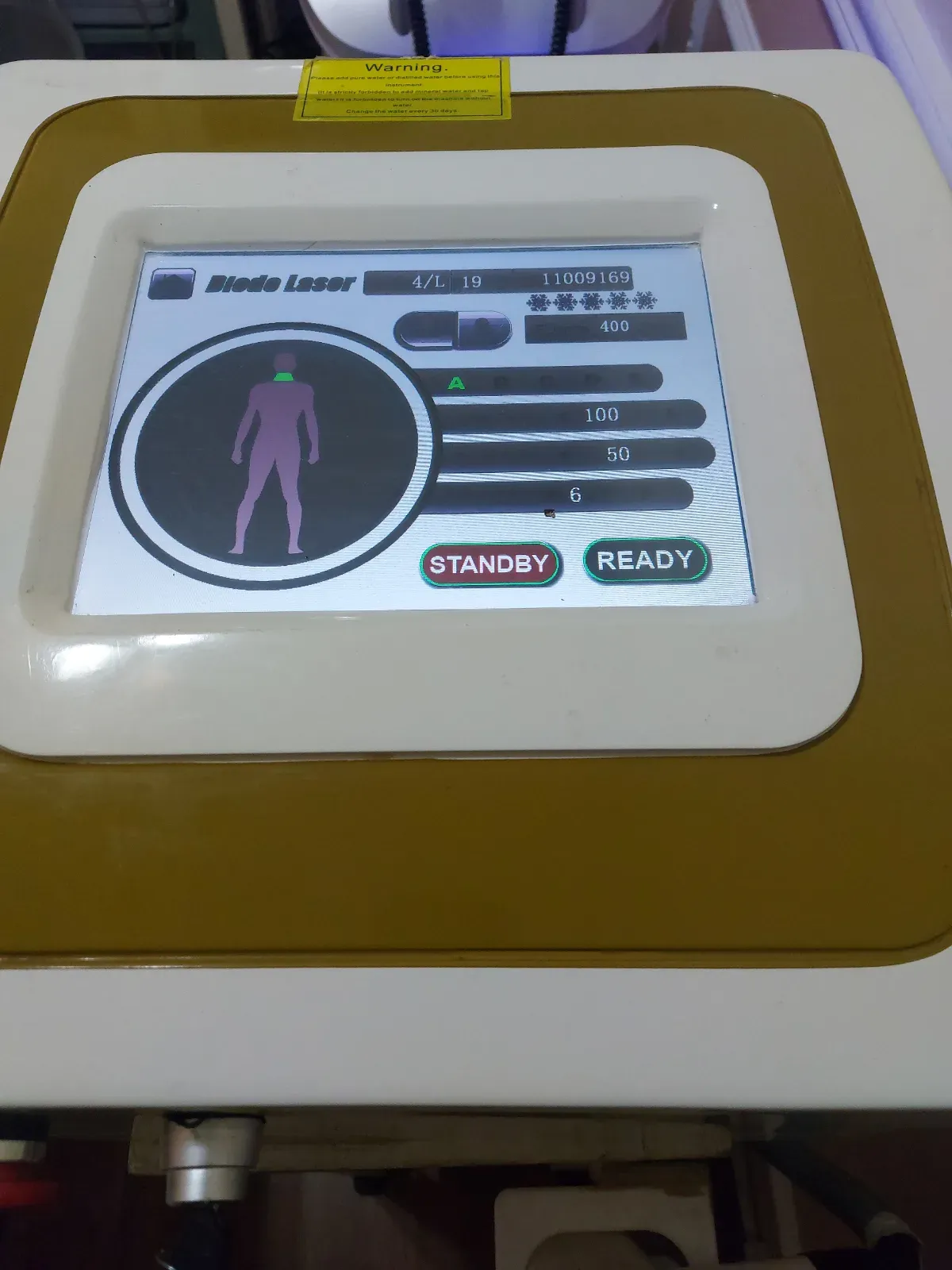 Equipo depilacion láser tipo soprano 808 longitud de onda sistema frio — vista 1